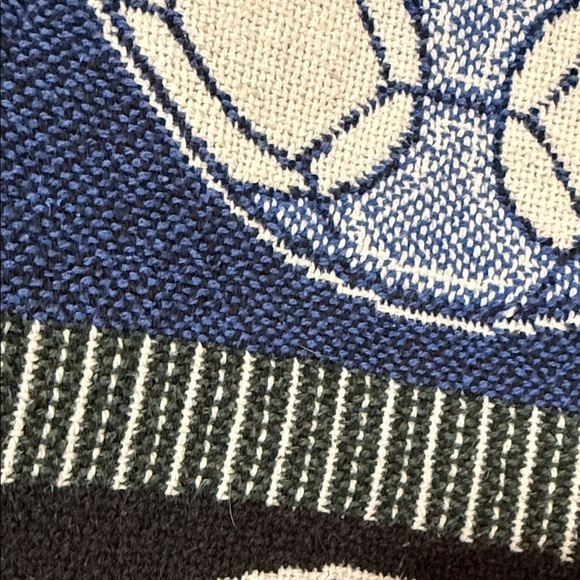 Soccer Ball Patterned Upcycle Blanket Vest - Picture 3 of 12